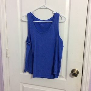 Blue tank
